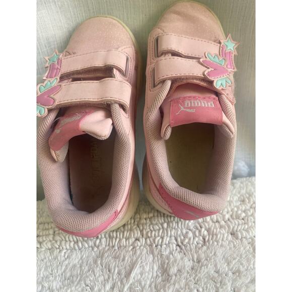 Girls’ Pink Puma Sneakers - Size 11 - Adorable & Comfortable - Picture 6 of 8